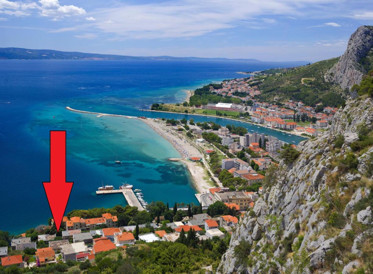 Sunny Vista Apartment Omiš Exterior foto